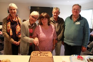 Volunteers celebration