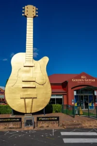 Big Golden Guitar Logo